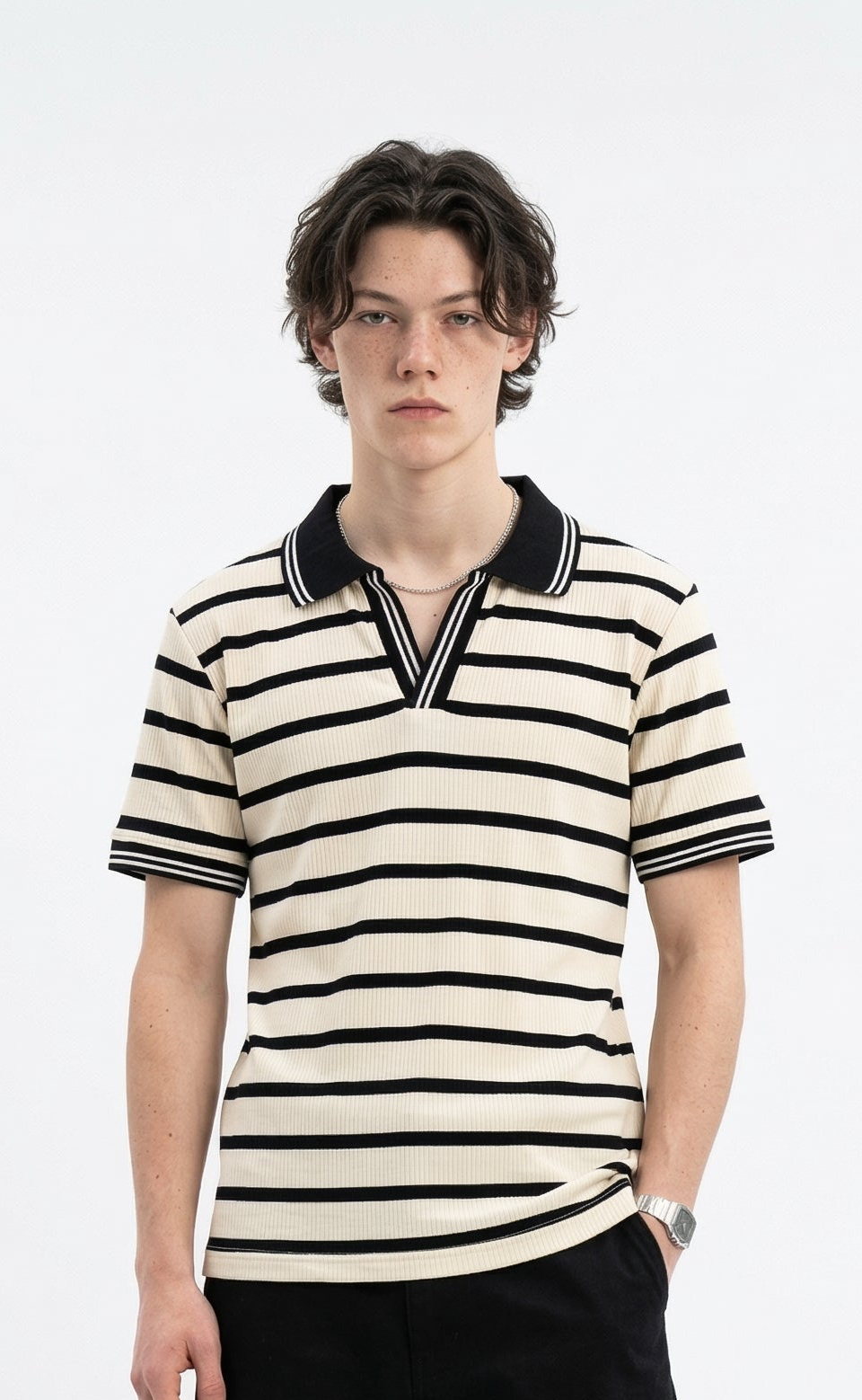 RETRO STRIPE POLO