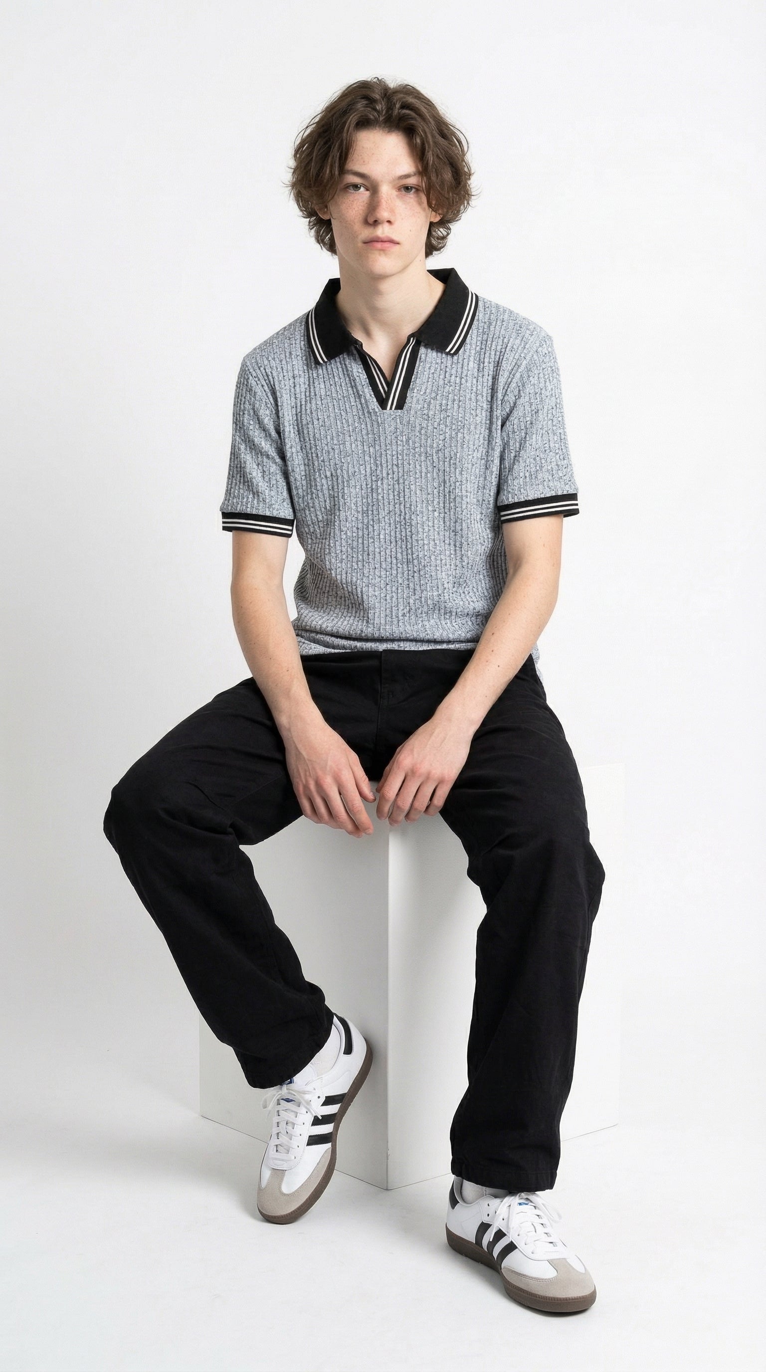 CLASSIC RIB POLO-5